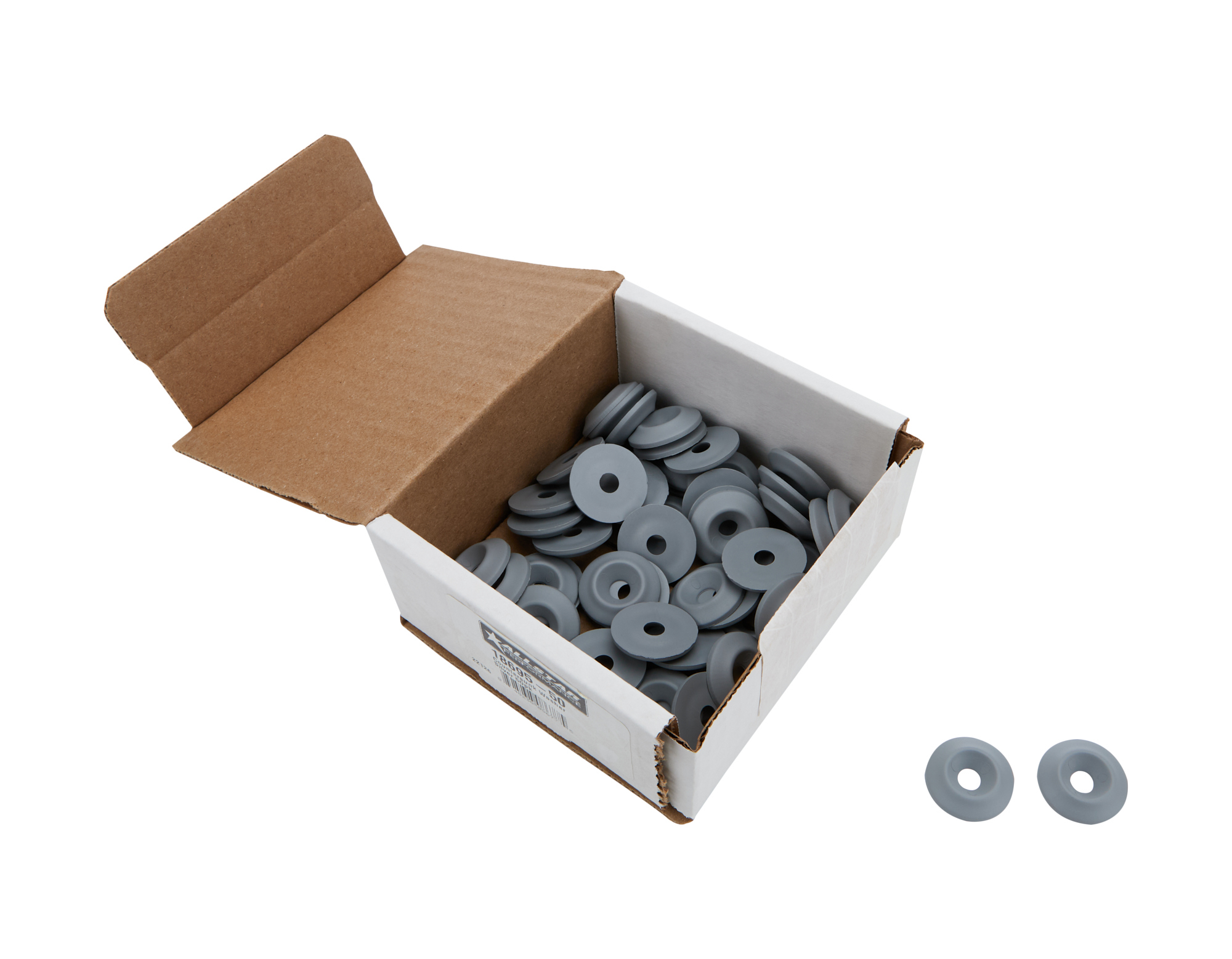 ALLSTAR PERFORMANCE Countersunk Washer Silver 50pk ALL18695-50