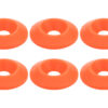 ALLSTAR PERFORMANCE Countersunk Washer Fluorescent Orange 10pk ALL18699