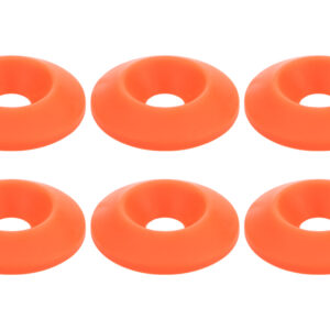 ALLSTAR PERFORMANCE Countersunk Washer Fluorescent Orange 10pk ALL18699