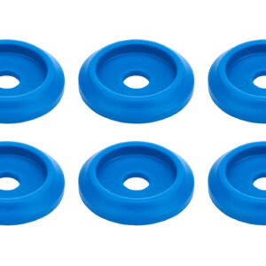 ALLSTAR PERFORMANCE Body Bolt Washer Plastic Blue 10pk ALL18848