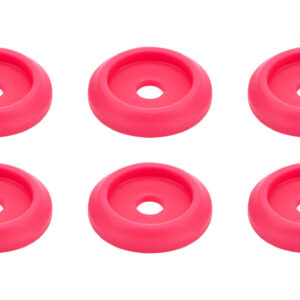 ALLSTAR PERFORMANCE Body Bolt Washer Plastic Pink 10pk ALL18851