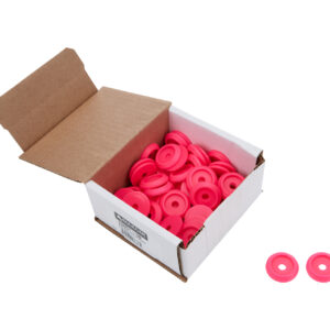 ALLSTAR PERFORMANCE Body Bolt Washer Plastic Pink 50pk ALL18851-50