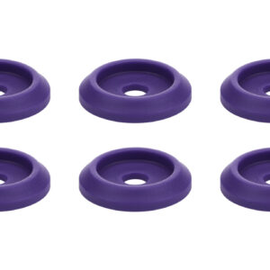 ALLSTAR PERFORMANCE Body Bolt Washer Plastic Purple 10pk ALL18852