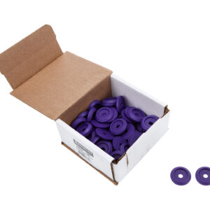 ALLSTAR PERFORMANCE Body Bolt Washer Plastic Purple 50pk ALL18852-50