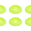 ALLSTAR PERFORMANCE Body Bolt Washer Plastic Fluorescent Yellow 10pk ALL18853
