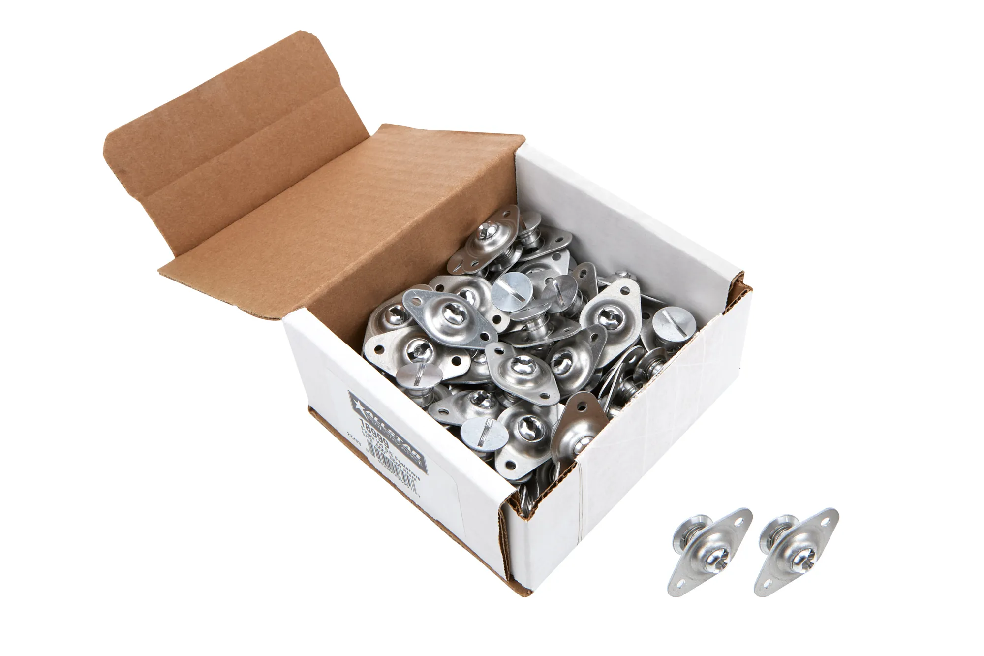 ALLSTAR PERFORMANCE Flush Hd S/E Fasteners 5/16 .500in 50pk Alum ALL18999