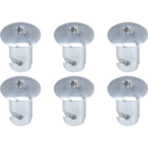 ALLSTAR PERFORMANCE Oval Hd T-30 Torx Fast. 7/16 .500in 10pk Alum ALL19071