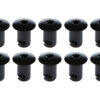 ALLSTAR PERFORMANCE Oval Hd T-30 Torx Fast. 7/16 .550in 10pk Alum Bl ALL19077