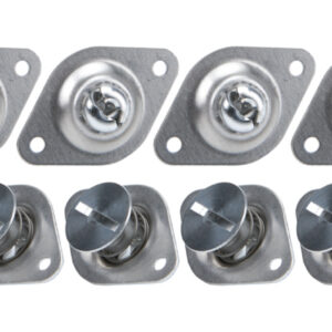 ALLSTAR PERFORMANCE Flush Hd S/E Fasteners 7/16 .500in 10pk Alum ALL19113