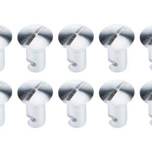 ALLSTAR PERFORMANCE Oval Hd Fasteners 7/16 .750in 10pk Alum ALL19274