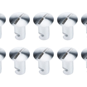 ALLSTAR PERFORMANCE Oval Hd Fasteners 5/16 .500in 10pk Alum ALL19276