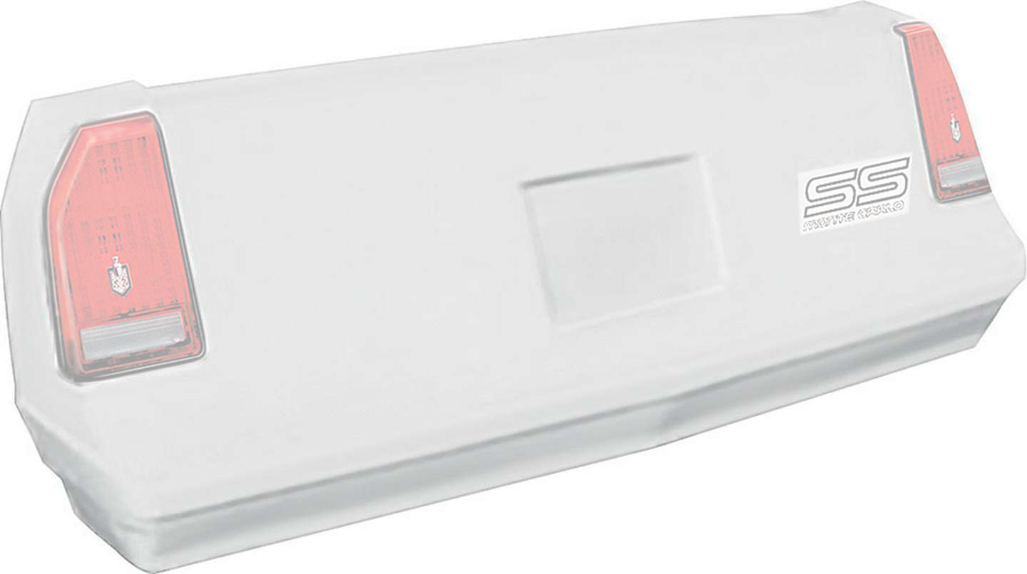 ALLSTAR PERFORMANCE M/C SS Tail White 1983-88 ALL23015