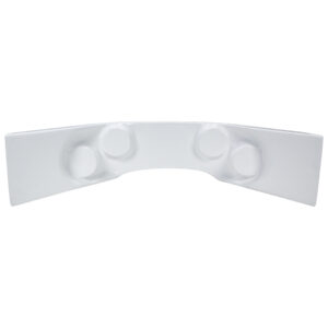 ALLSTAR PERFORMANCE Fiberglass Curved Dash Panel White ALL23242