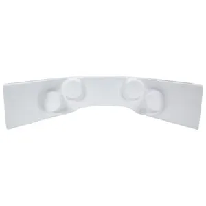 ALLSTAR PERFORMANCE Fiberglass Curved Dash Panel White ALL23242