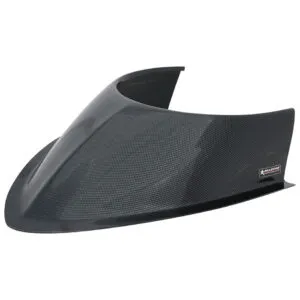 ALLSTAR PERFORMANCE Tapered Front Hood Scoop Long 5-1/2in Curved ALL23249