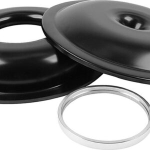 ALLSTAR PERFORMANCE LW 14in A/C Kit Black No Element 1/2in Spacer ALL25901