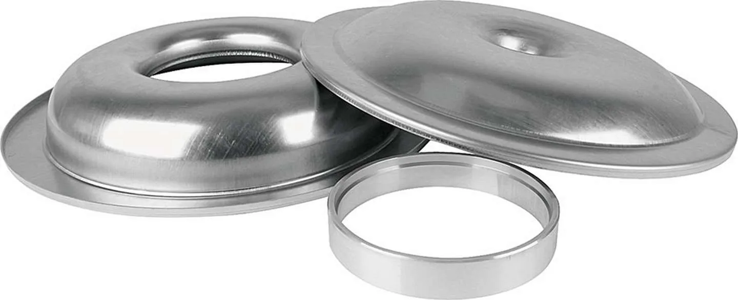 ALLSTAR PERFORMANCE LW 14in A/C Kit Plain No Element 1in Spacer ALL25902