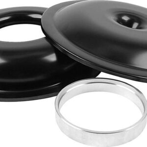 ALLSTAR PERFORMANCE LW 14in A/C Kit Black No Element 1in Spacer ALL25903