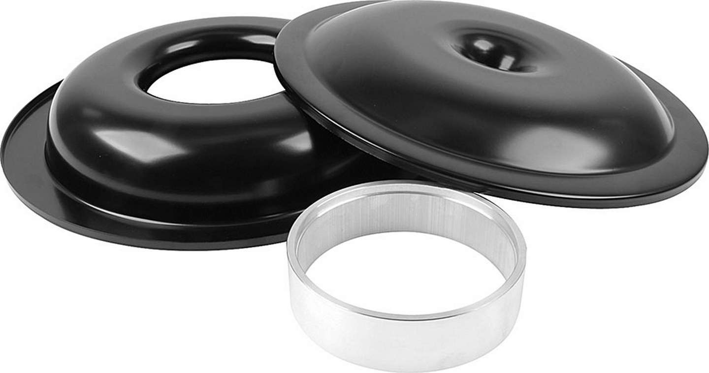 ALLSTAR PERFORMANCE LW 14in A/C Kit Black No Element 1-1/2in Space ALL25905