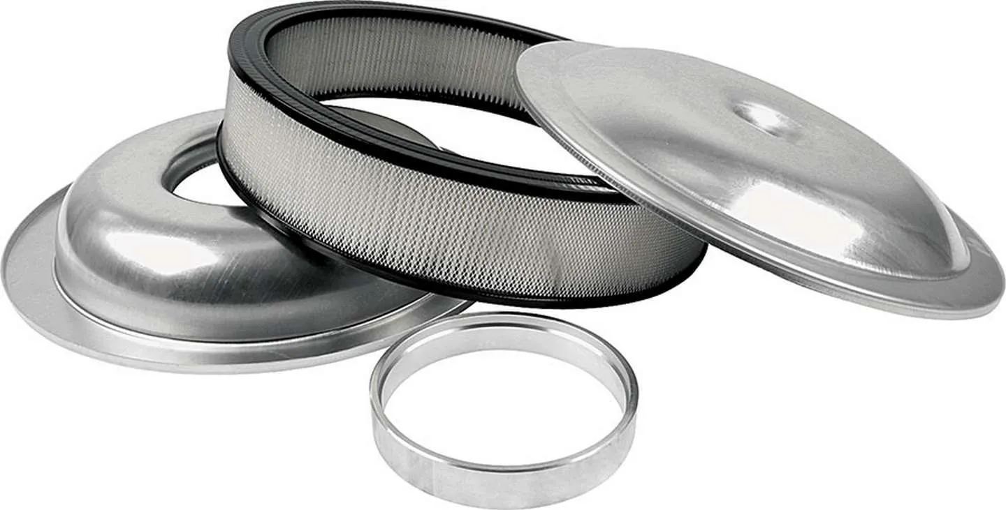 ALLSTAR PERFORMANCE LW 14in A/C Kit Plain 3-1/2in Paper Element ALL25912