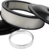 ALLSTAR PERFORMANCE LW 14in A/C Kit Black 3-1/2in Paper Element ALL25913