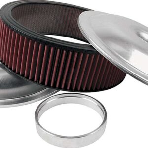 ALLSTAR PERFORMANCE LW 14in A/C Kit Plain 3in Washable Element ALL25920