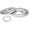 ALLSTAR PERFORMANCE Flat 14in Air Cleaner Kit Plain ALL25950