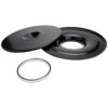 ALLSTAR PERFORMANCE Flat 14in Air Cleaner Kit Black ALL25951