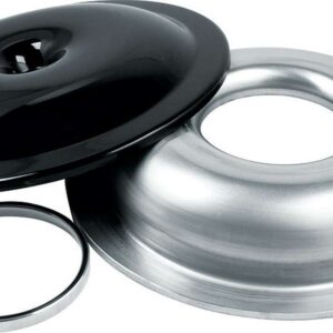 ALLSTAR PERFORMANCE Air Cleaner Kit 14in Black w/.500 Spacer ALL26097