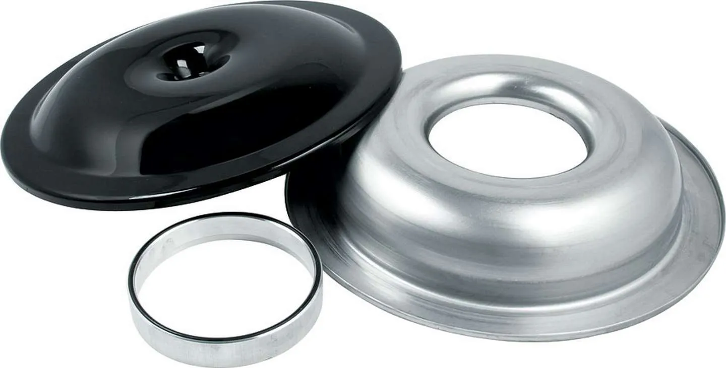 ALLSTAR PERFORMANCE Air Cleaner Kit 14in Black w/1.00 Spacer ALL26099