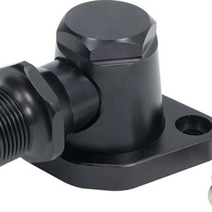 ALLSTAR PERFORMANCE Billet Water Neck 16AN Black ALL30372