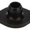 ALLSTAR PERFORMANCE Aluminum Water Neck -16AN Black ALL30376