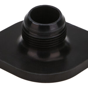 ALLSTAR PERFORMANCE Aluminum Water Neck -16AN Black ALL30376