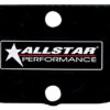 ALLSTAR PERFORMANCE Exhaust Block Off Plates SB2 Plastic ALL34217