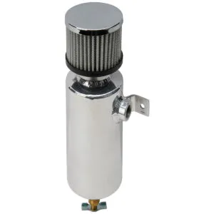 ALLSTAR PERFORMANCE Breather Tank w/1 bung RH Fitting ALL36108