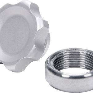 ALLSTAR PERFORMANCE Filler Cap Silver with Weld-In Steel Bung Small ALL36161