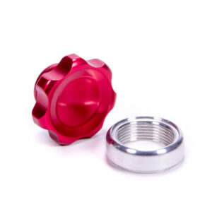 ALLSTAR PERFORMANCE Filler Cap Red with Weld-In Alum Bung Small ALL36165