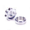 ALLSTAR PERFORMANCE Filler Cap Polished with Weld-In Alum Bung Small ALL36166