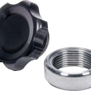 ALLSTAR PERFORMANCE Filler Cap Black with Weld-In Steel Bung Small ALL36167