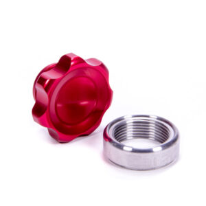 ALLSTAR PERFORMANCE Filler Cap Red with Weld-In Steel Bung Small ALL36168