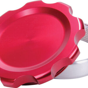 ALLSTAR PERFORMANCE Filler Cap Red with Weld-In Alum Bung Large ALL36172