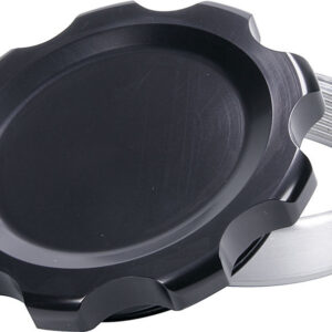 ALLSTAR PERFORMANCE Filler Cap Black with Weld-In Steel Bung Large ALL36175