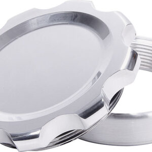 ALLSTAR PERFORMANCE Filler Cap Polished with Weld-In Steel Bung Large ALL36177