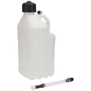 ALLSTAR PERFORMANCE Utility Jug 5 Gal w/Filler Hose Clear ALL40120