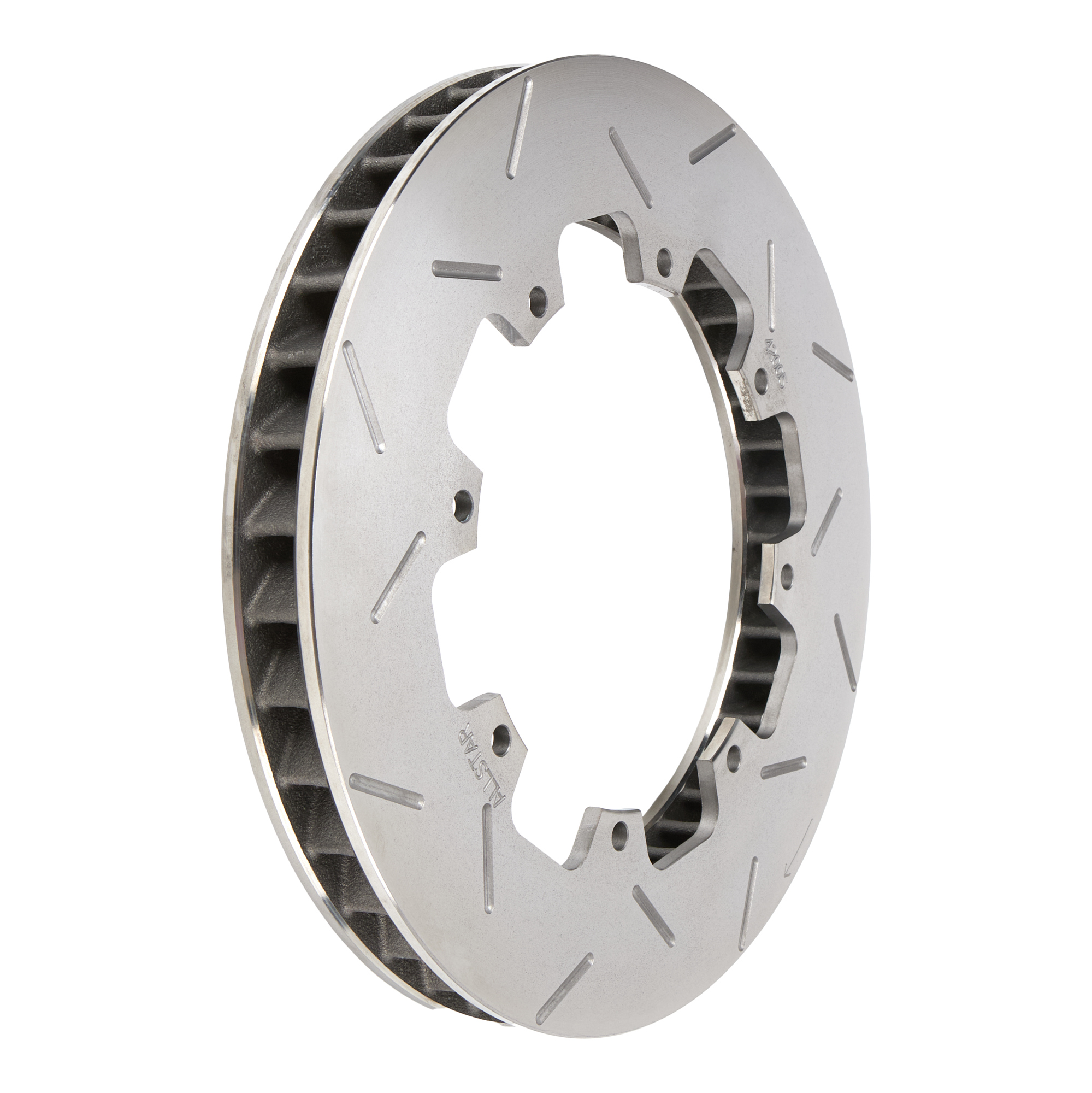 ALLSTAR PERFORMANCE Rotor RH 8 Bolt 40 Vane 1.25x11.75 Vented ALL42005