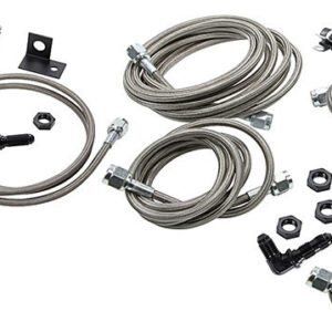 ALLSTAR PERFORMANCE Dirt Car Brake Line Kit Mod Aftermarket Calipers ALL42053