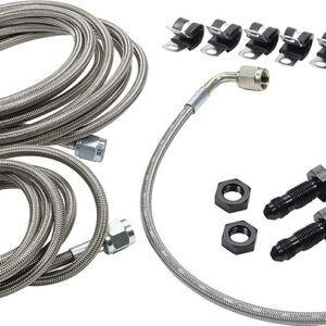 ALLSTAR PERFORMANCE Front End Brake Line Kit Mod OEM Calipers ALL42060