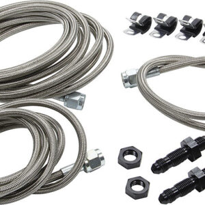 ALLSTAR PERFORMANCE Front End Brake Line Kit Mod Aftermarket Calipers ALL42061