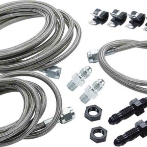 ALLSTAR PERFORMANCE Front End Brake Line Kit LM Aftermarket Calipers ALL42062