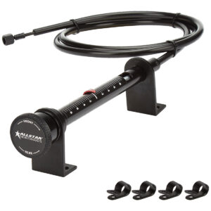 ALLSTAR PERFORMANCE Brake Bias Adjuster Short 3/8in Black ALL42073